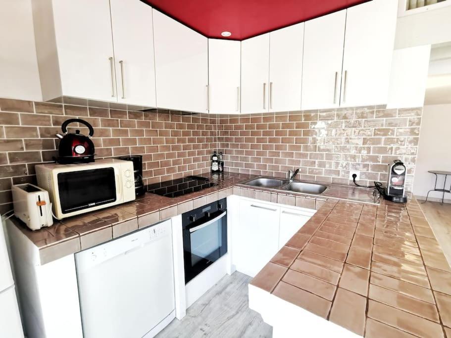 T5 Corail - Centre - Rooftop - Barbecue - Parking Collioure Exterior foto